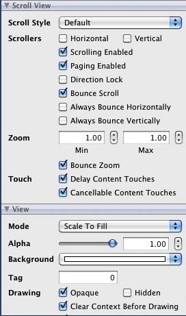 xib scrollview pagination